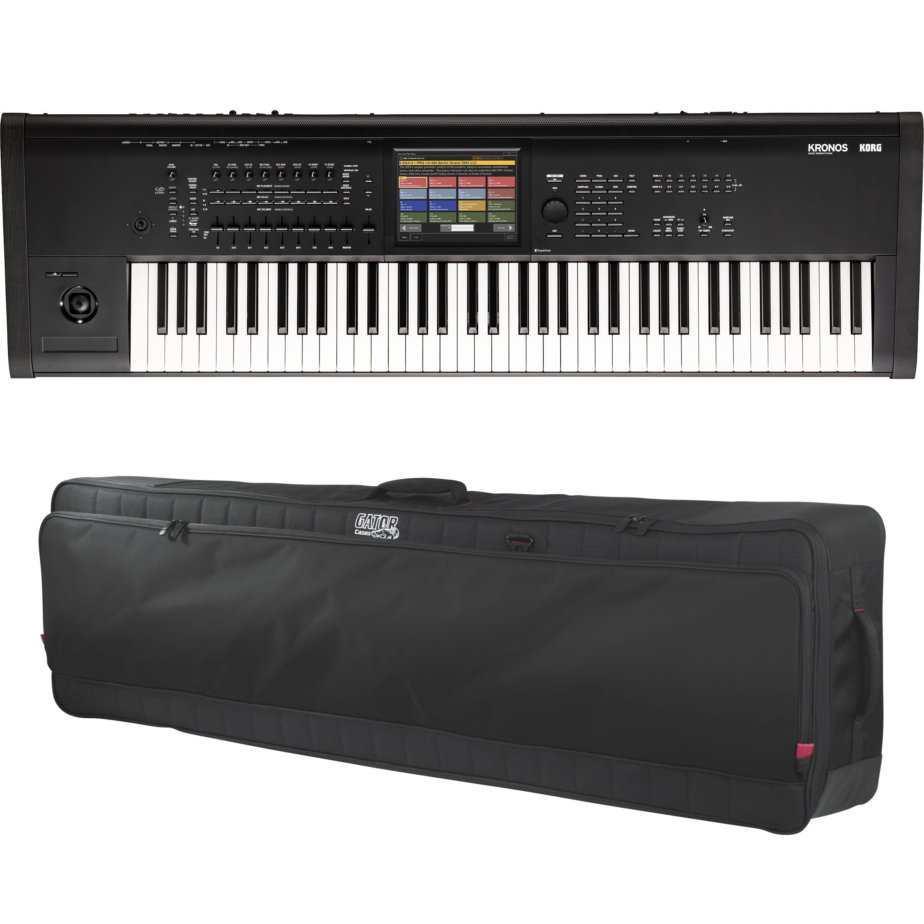 Korg Kronos 3 73-Key Music Workstation CARRY BAG KIT – Kraft Music