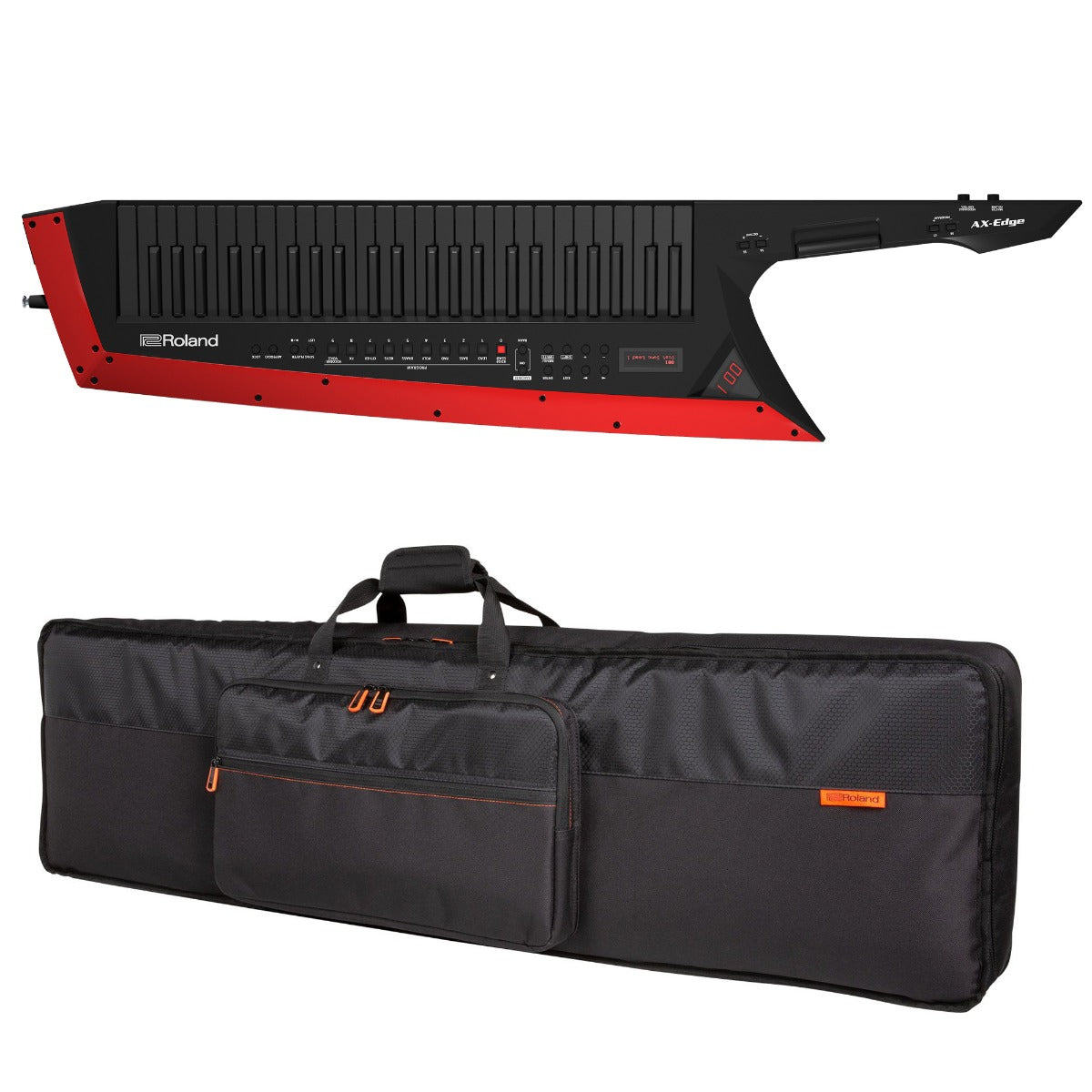 Roland AX-Edge Keytar - Black CARRY BAG KIT – Kraft Music