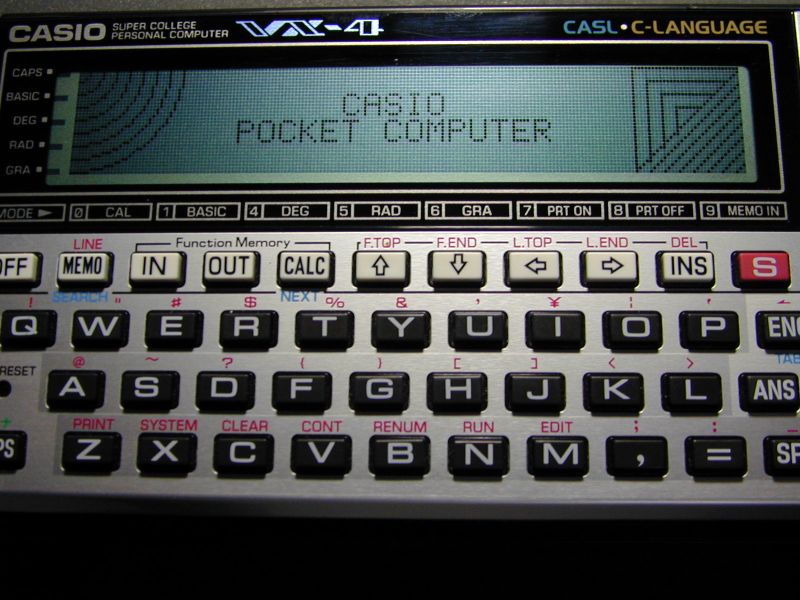 Casio VX-4のページ