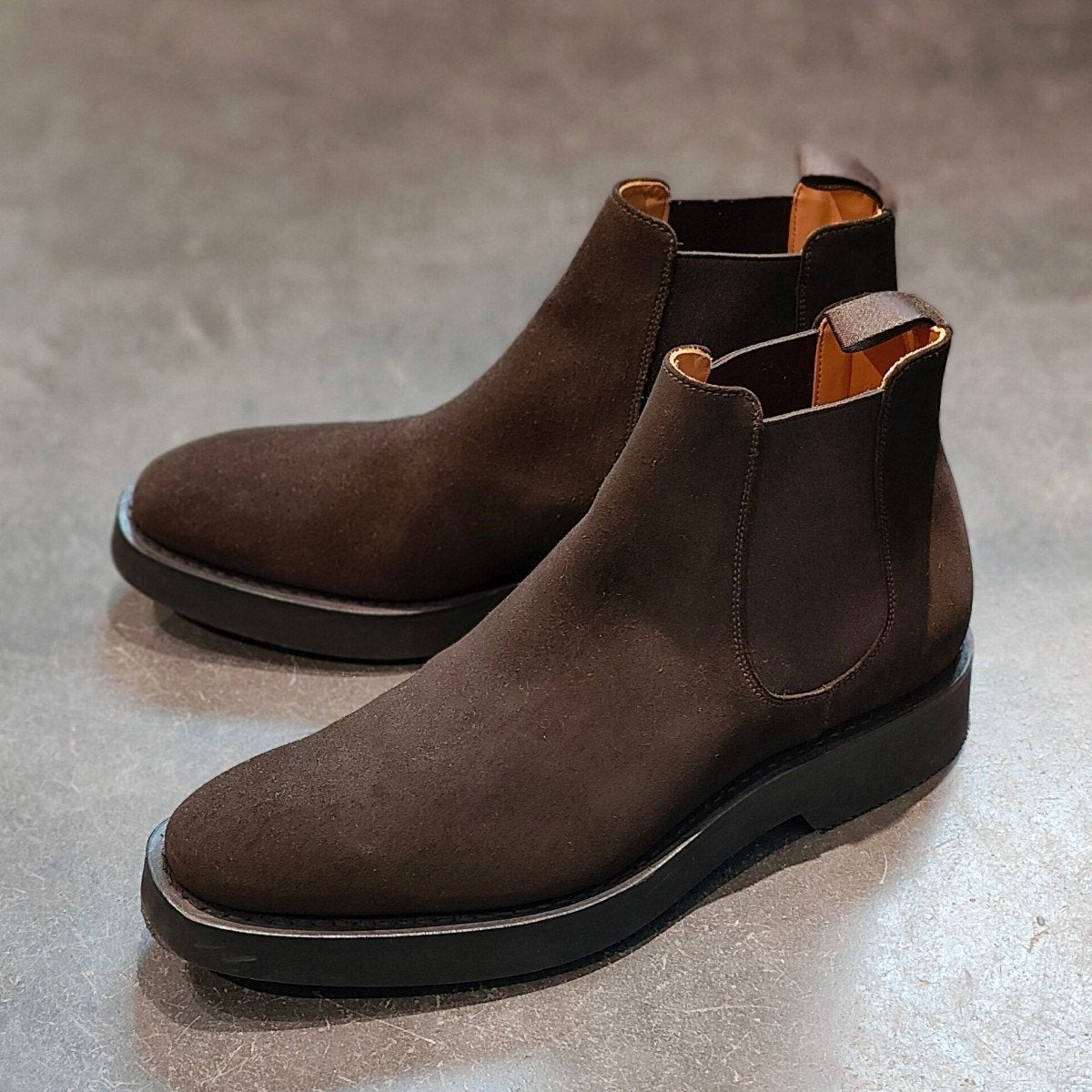 試着程度 【Church's】チャーチ アンバーリーL サイドゴアブーツ