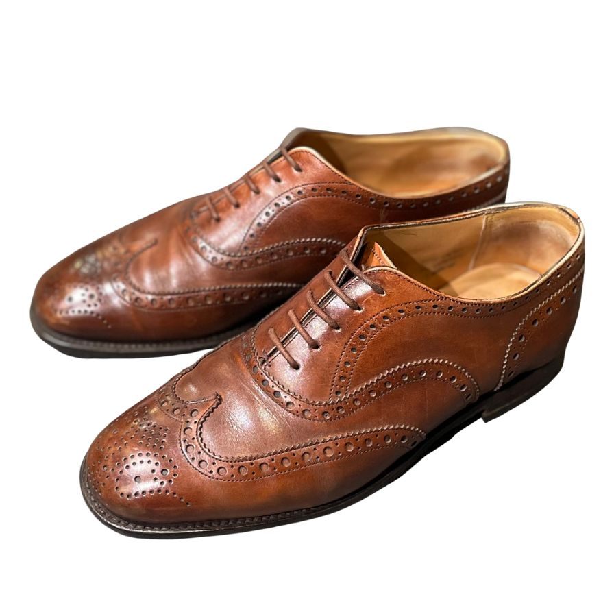 Church's】チャーチ 5都市 タービン ウイングチップ ブラウン サイズ