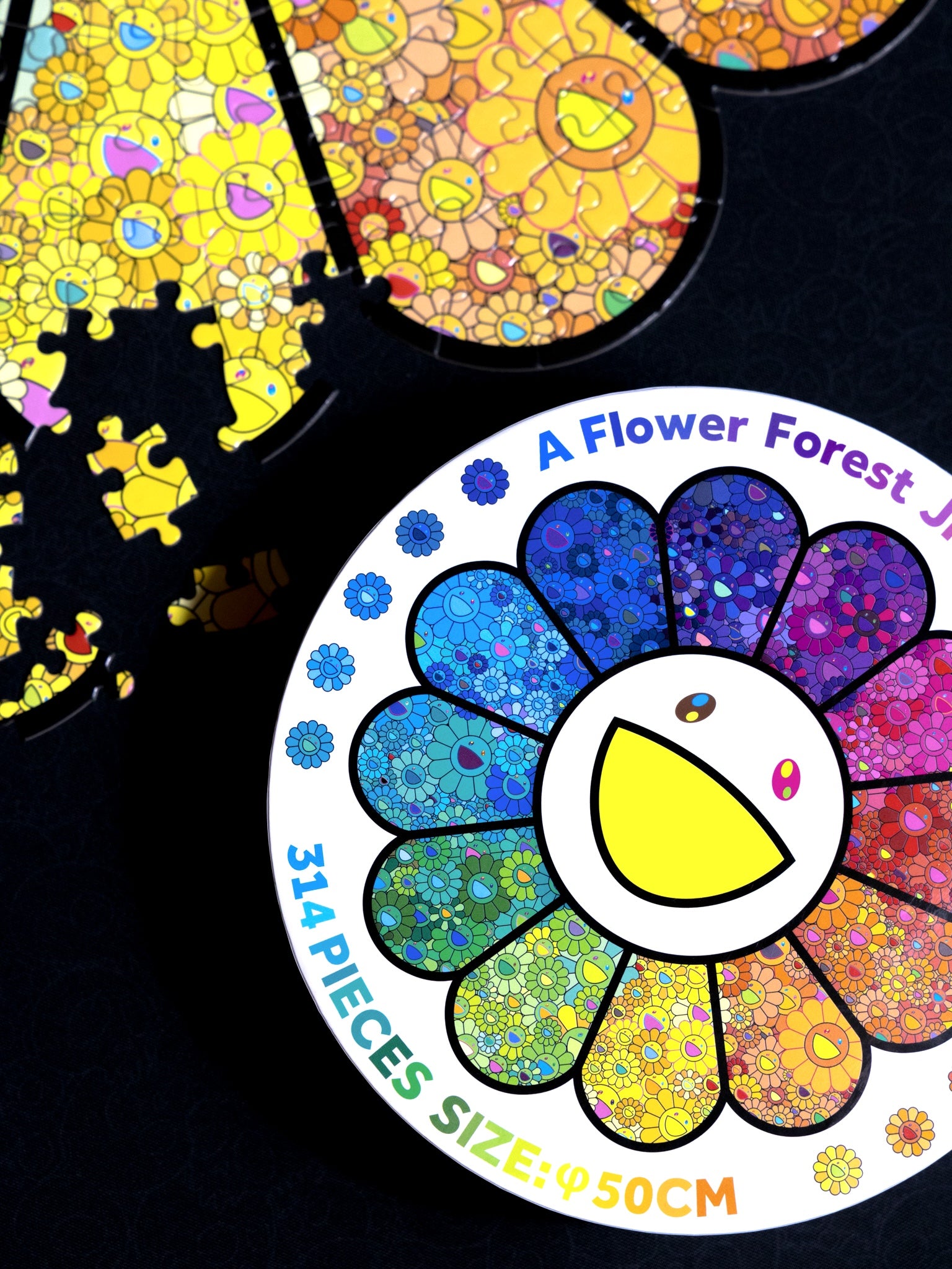 村上隆A Flower Forest Jigsaw Puzzle – LKMODA