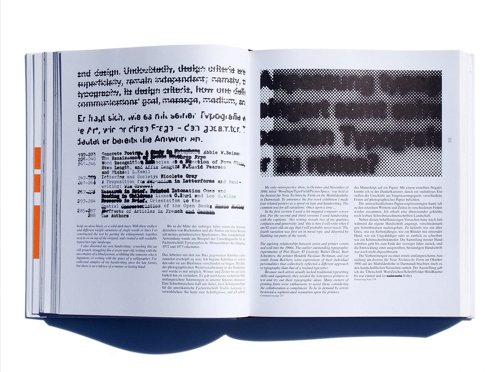 Weingart, Typography: My Way to Typography | PAGE SPREAD