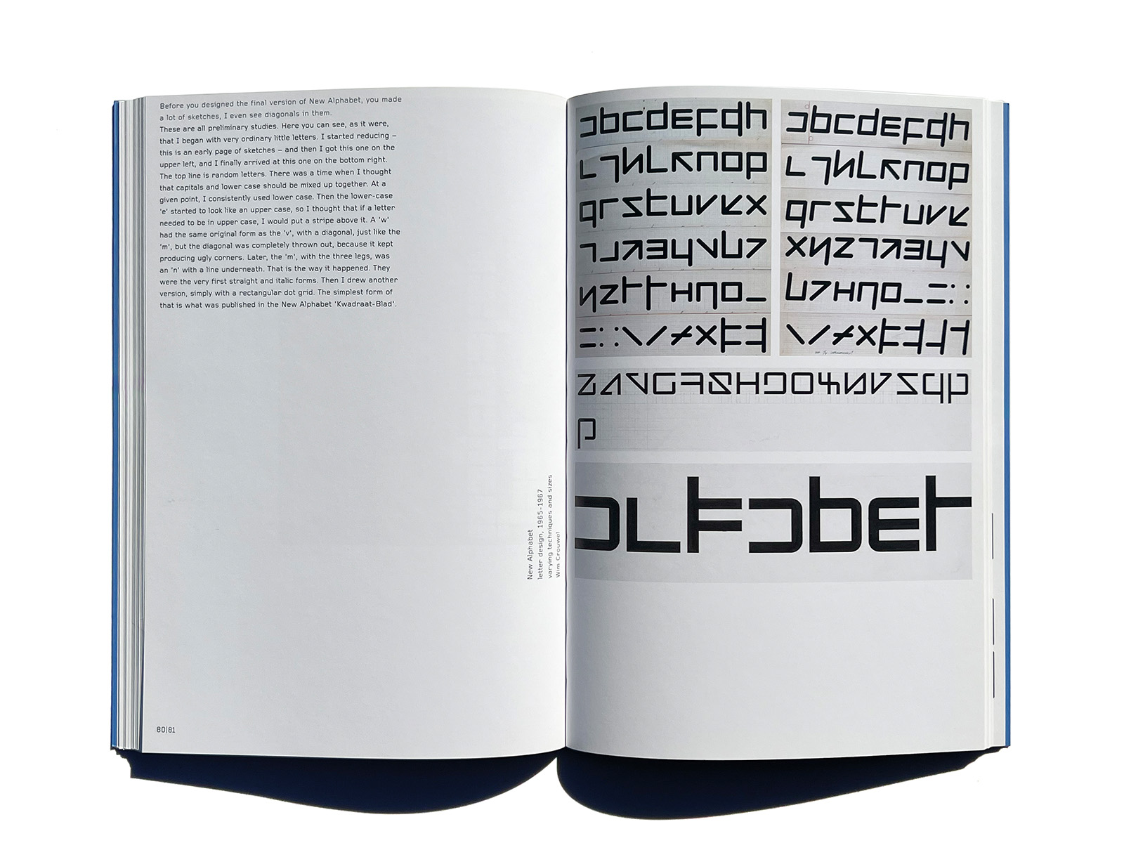 Wim Crouwel Alphabets | PAGE SPREAD