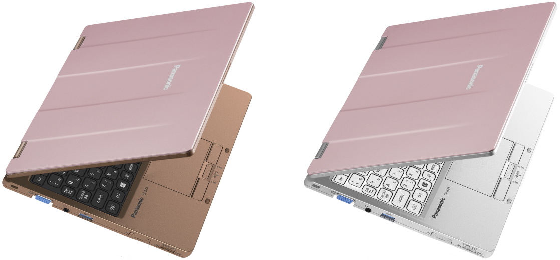 パナソニック、Let'snote RZ4の新カラー「スプリングローズピンク」を