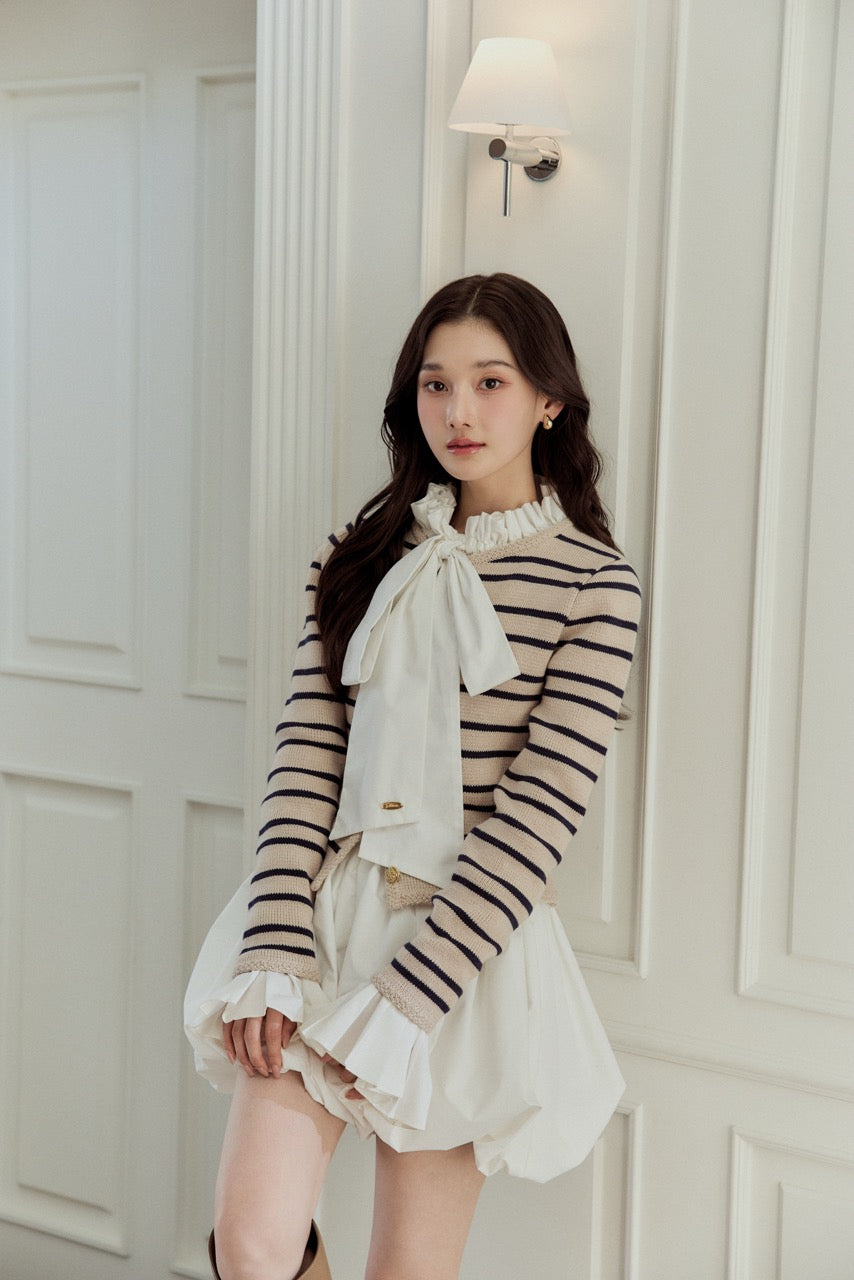 プリーツリボン2WAYブラウス – poláura OFFICIAL ONLINE STORE