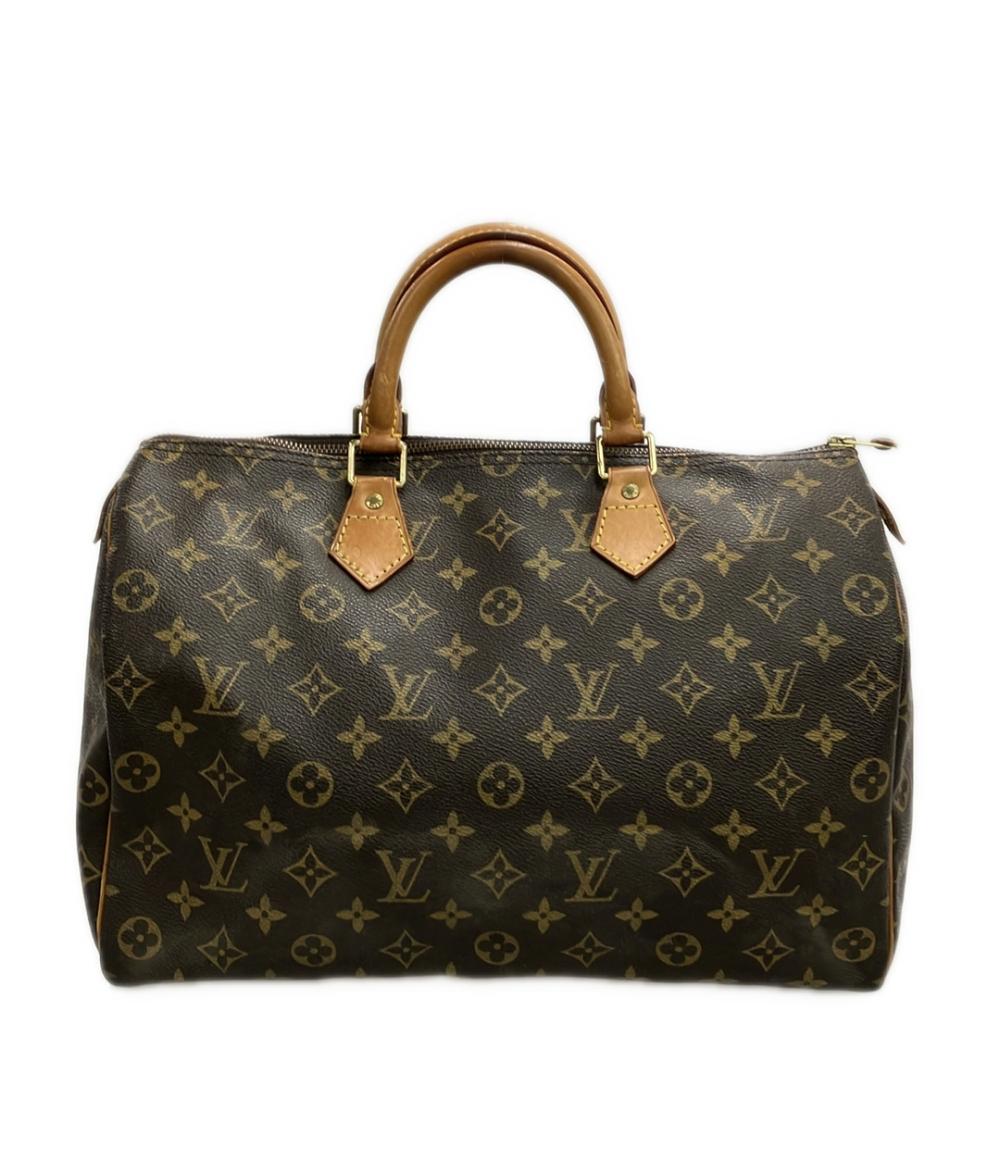 LOUIS VUITTON ハンドバッグ PVC キャンバス レザー モノグラム