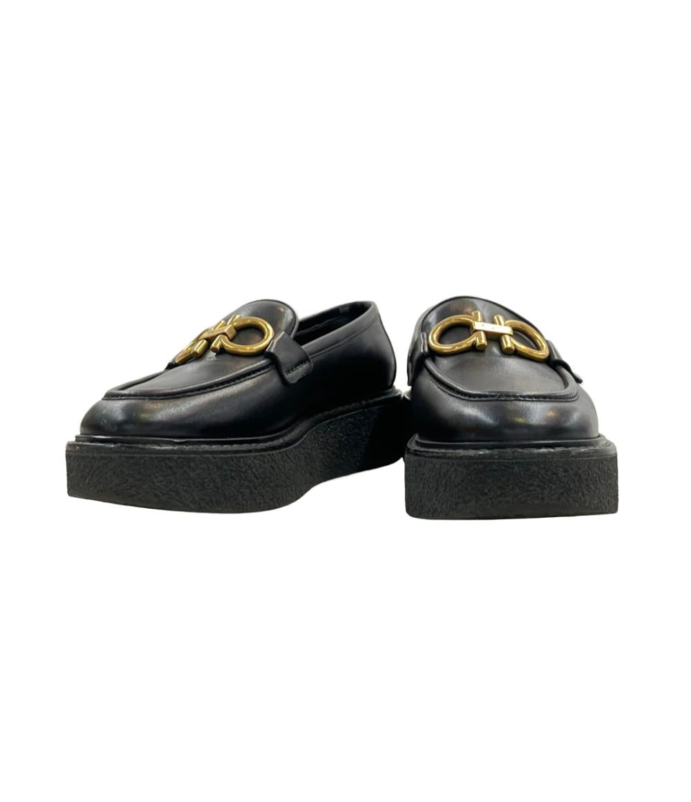 サルヴァトーレフェラガモ ローファー 厚底 ガンチーニ レディース