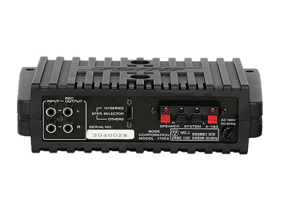 小型パワーアンプ20W+20Wレンタル詳細;レントオール京都/総合レンタル