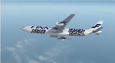 フィンエアーとマリメッコのコラボが実現！ ウニッコ機の中まで