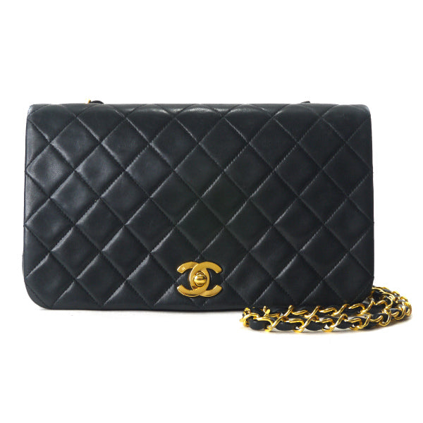 OLD CHANEL 80s定番マトラッセ フルフラップチェーンバッグ – Vintage