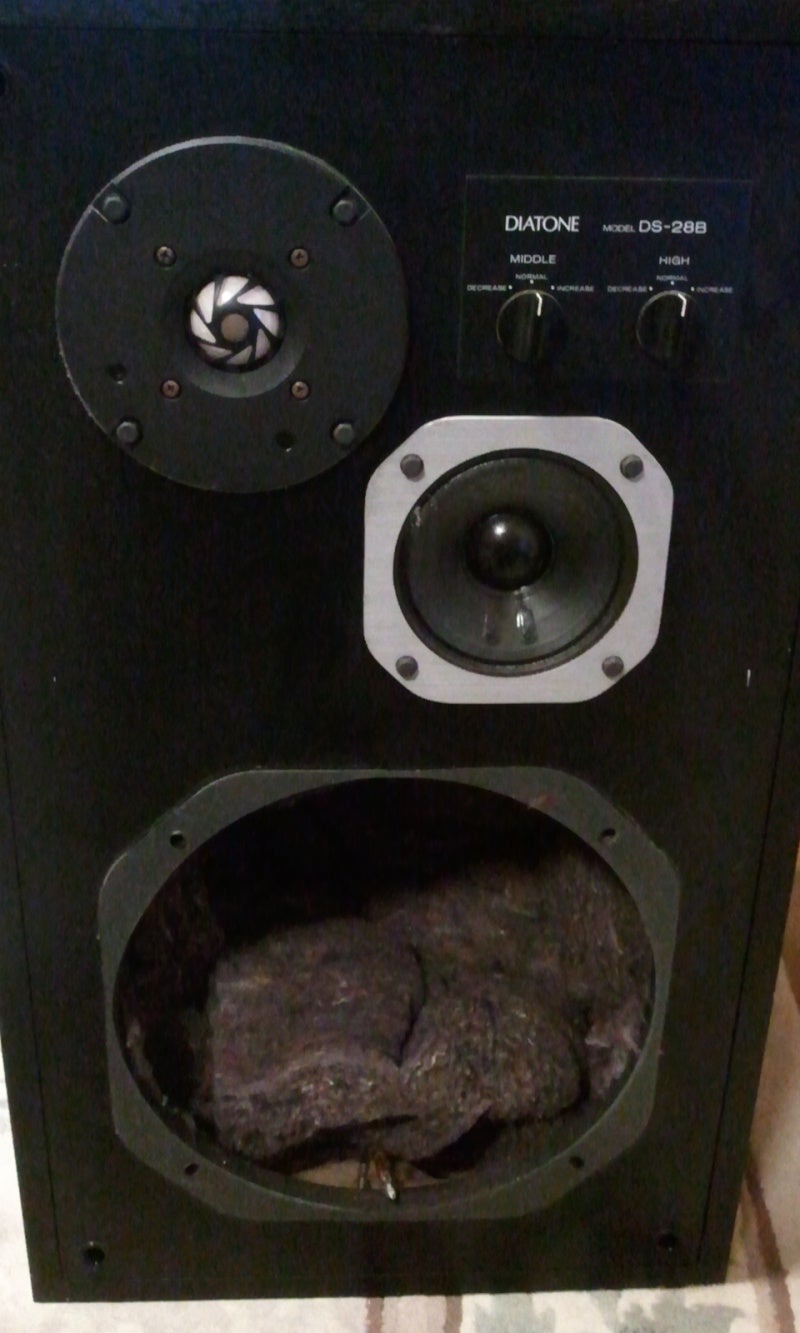 三菱ダイヤトーン スピーカー DS-28Bの改造記（1） | ステレオ匠 人見