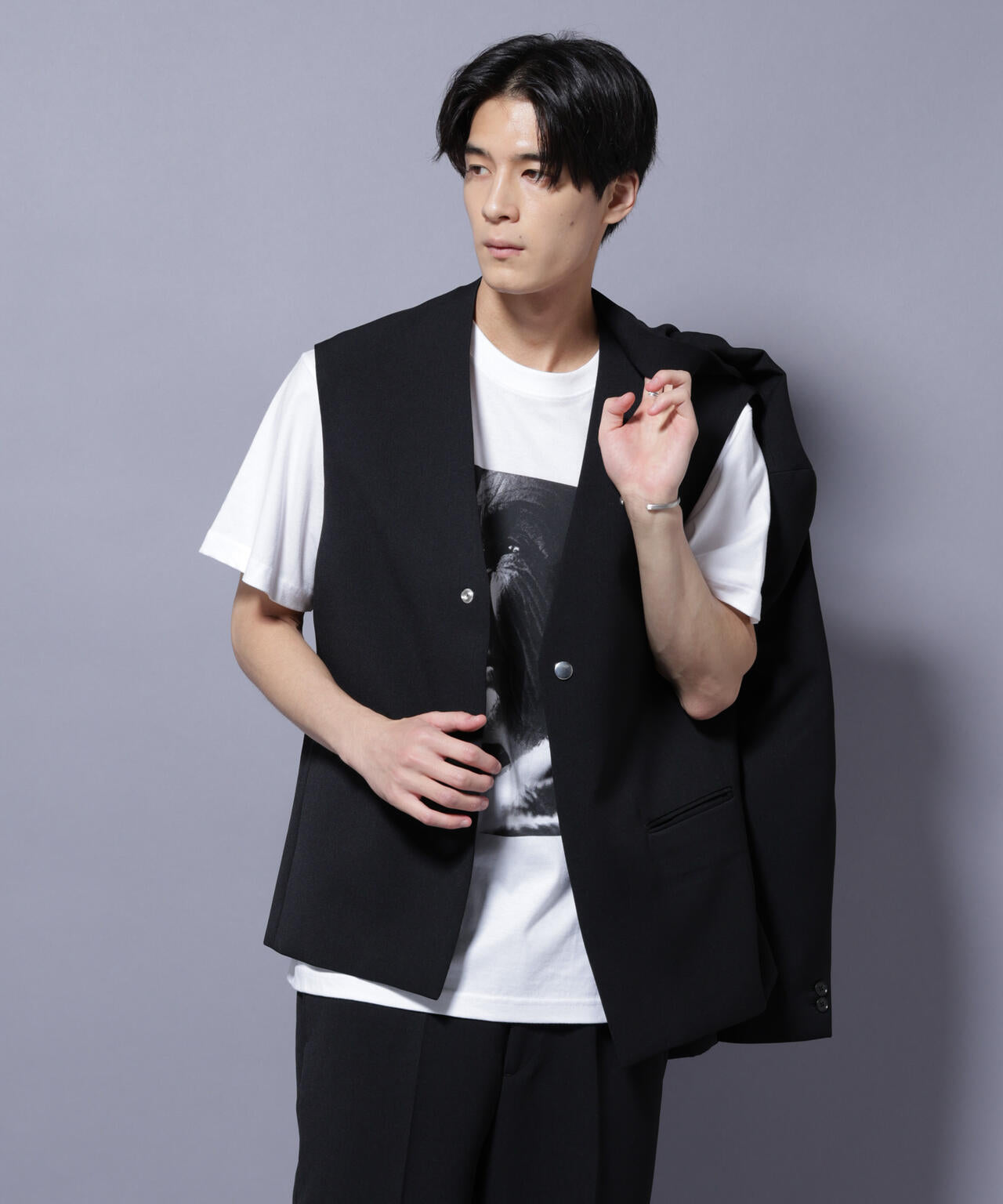 Reflax(R) ダブルクロスウェザーベスト (セットアップ可)