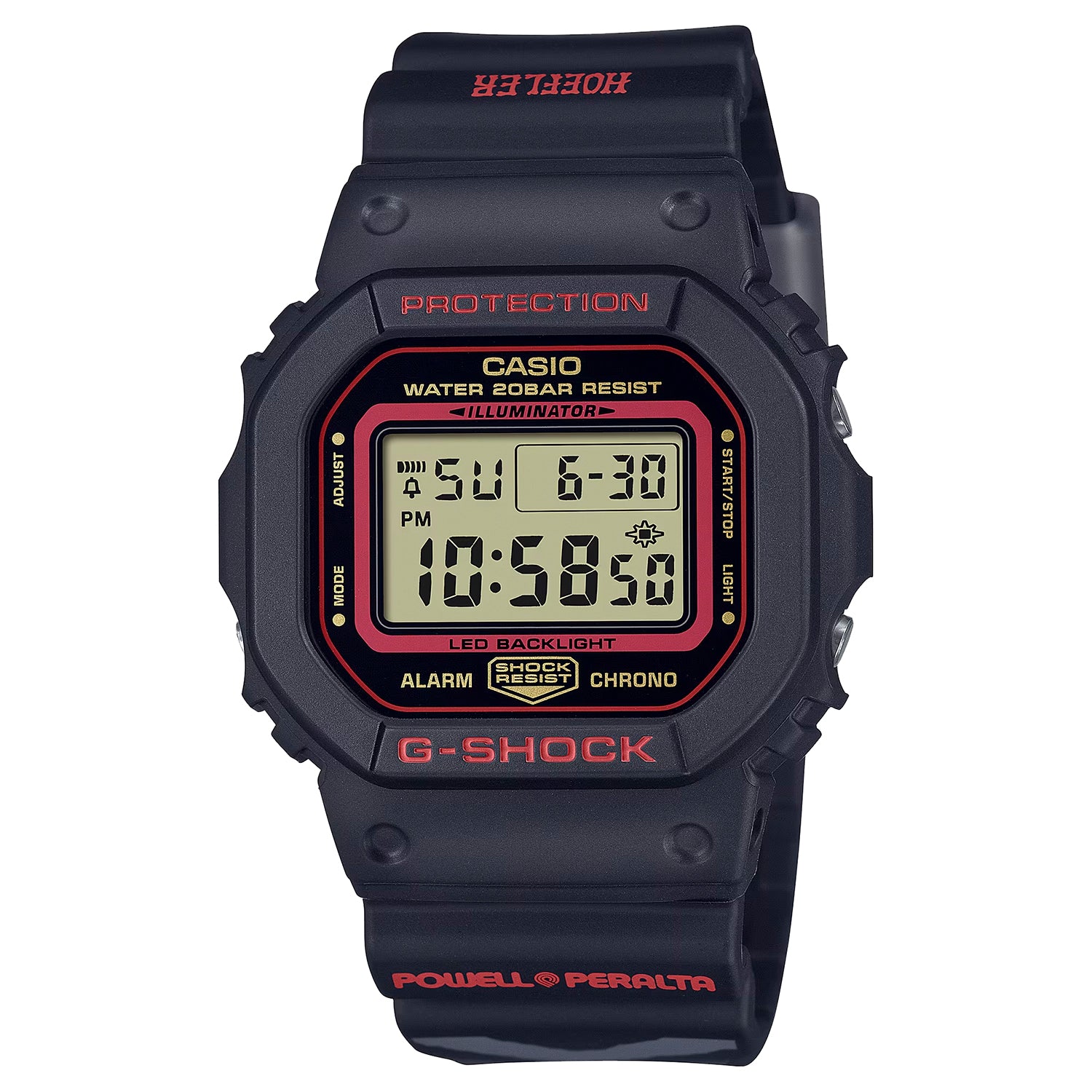 CASIO カシオ DW-5600KH-1* メンズ 腕時計 20気圧防水 10年保証
