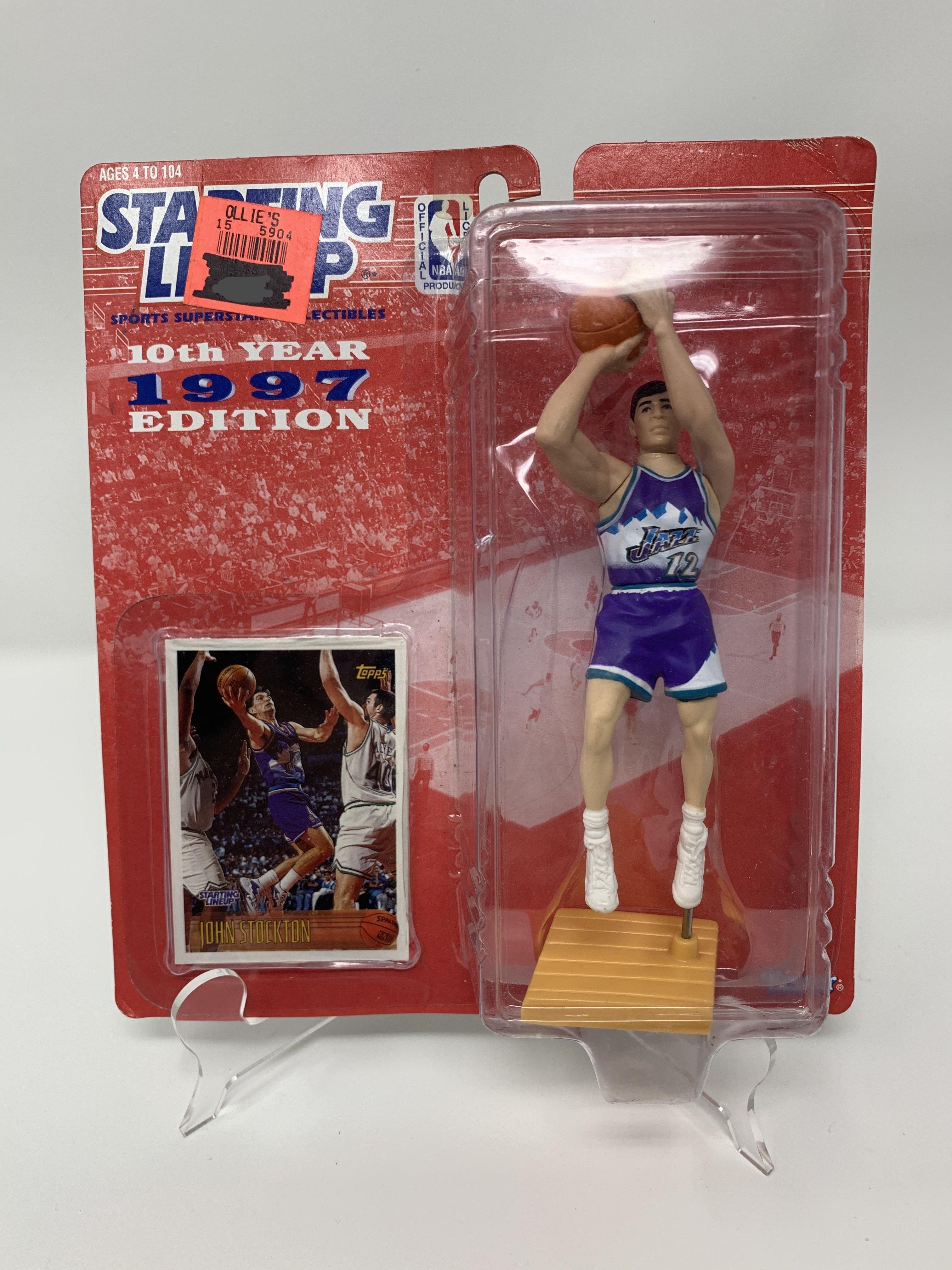 John Stockton Utah Jazz Action Figure | Vintage NBA Collectible