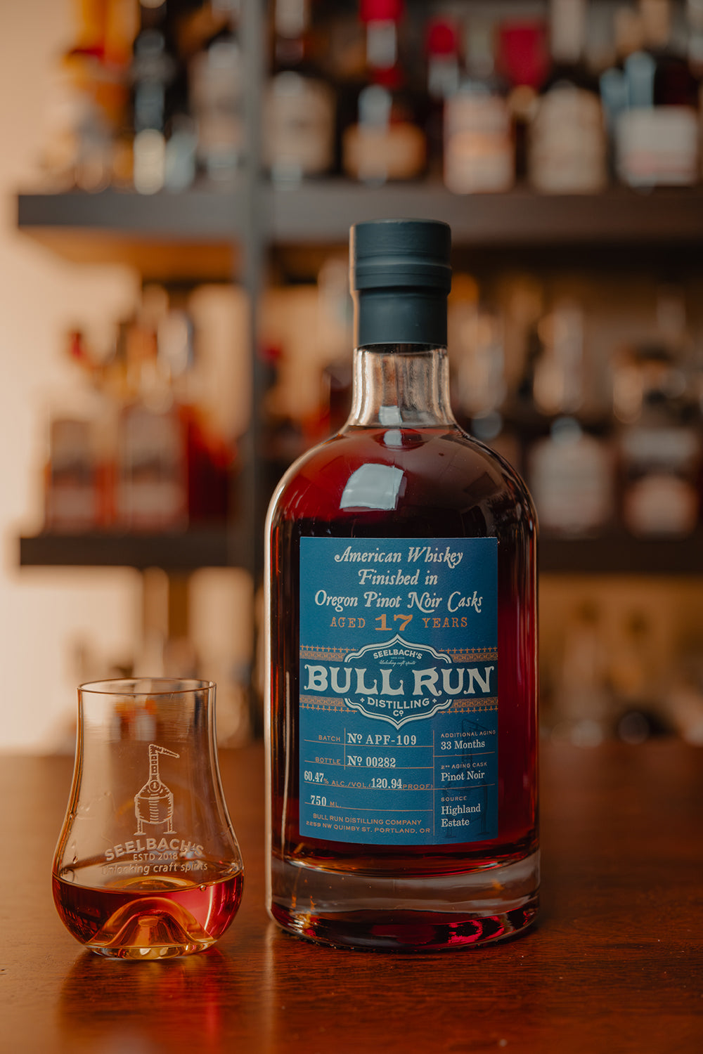 Bull Run Distillery 17-year American Whiskey Finished in Oregon