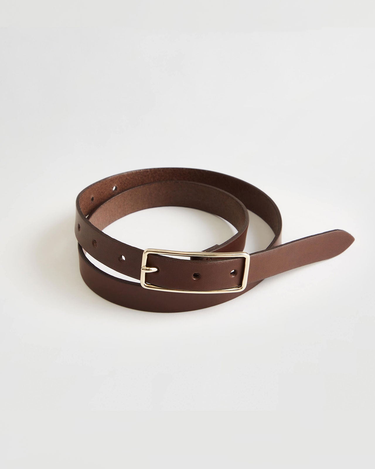 Shinzone（シンゾーン）】SLENDER LEATHER BELT ベルト