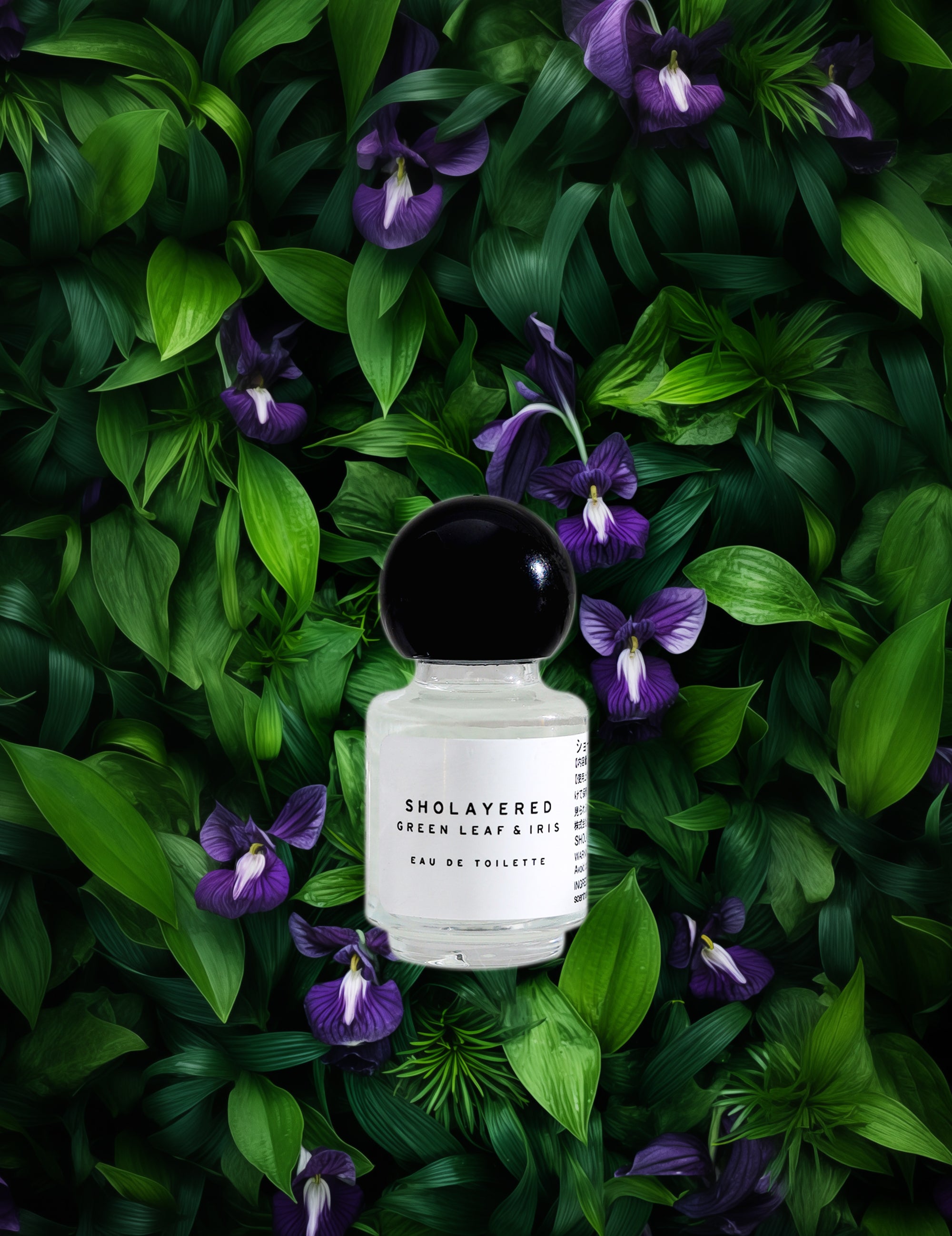 オードトワレ 香水｜5ml｜グリーンリーフ＆アイリス – SHOLAYERED
