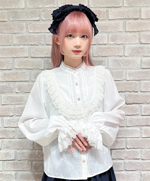 ヨーク切り替えブラウス | Chalmiere | axes femme onlineshop