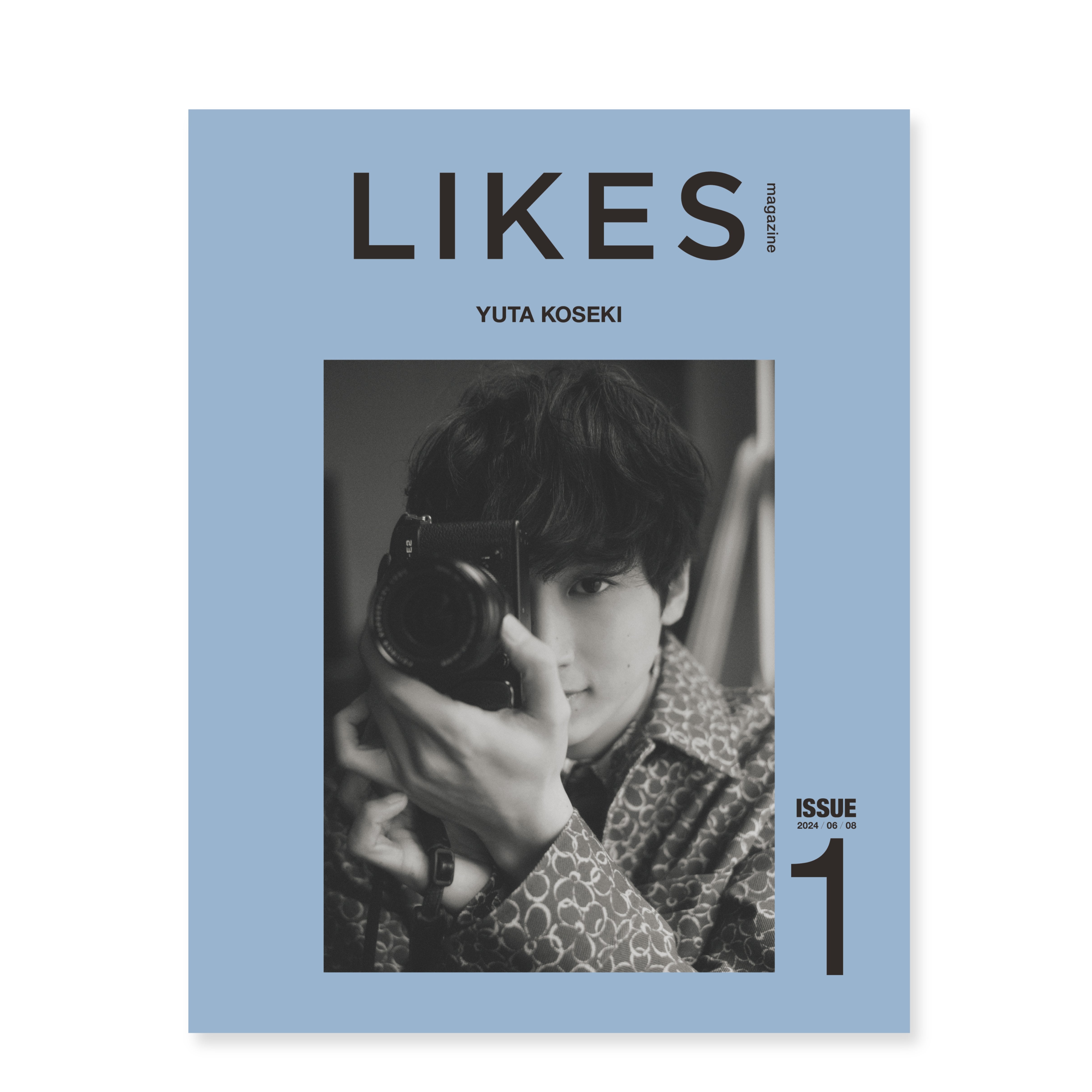 表紙「キ」ver. 小関裕太 作品集「LIKES」 – GENIC SHOP