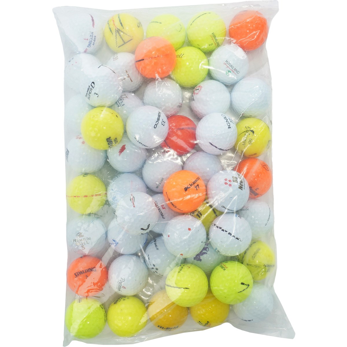 ブランド混合 マーカー入りロストボール 50個セット(ボール（ロスト