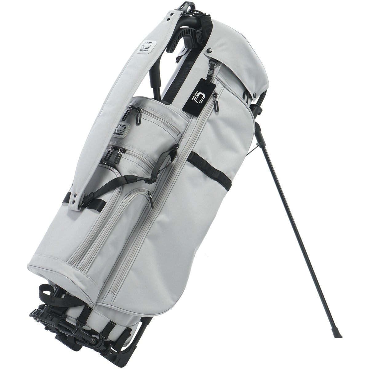 PRO MODEL8.5 BLACK FRAME スタンドキャディバッグ(【男性】キャディ