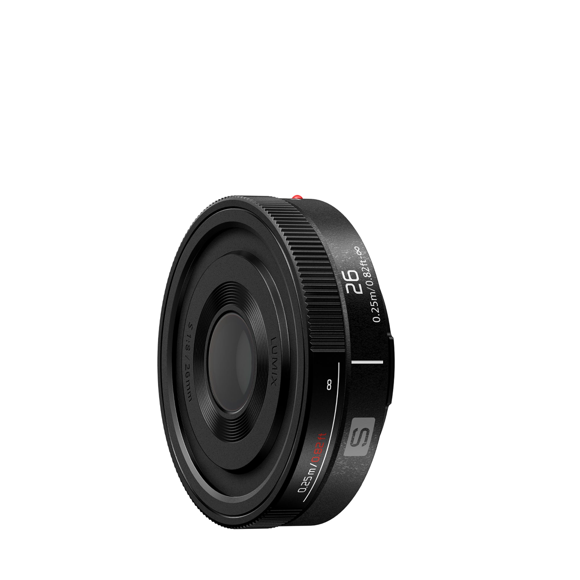 Panasonic LUMIX S Series 26mm F8 L-Mount Lens - S-R26