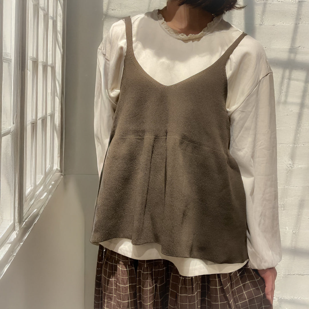 ニットキャミソール – to blossom