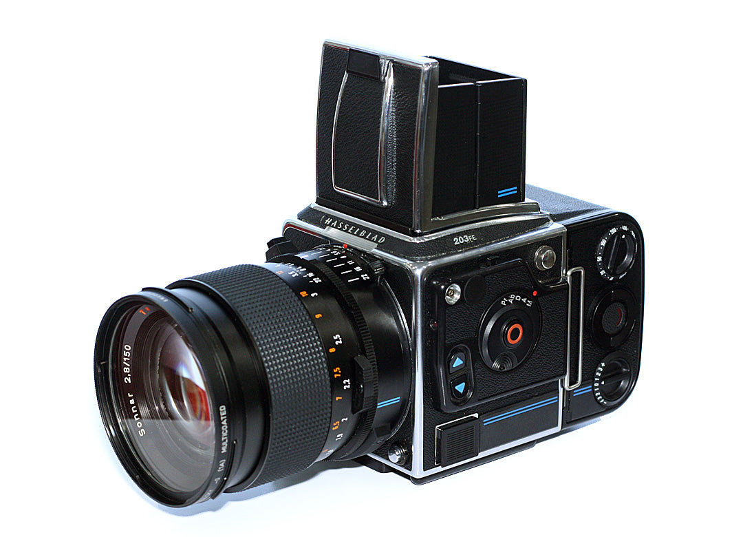 Hasselblad 203FE 150mm + E12+ Winder Second Hand – Twin City Cameras