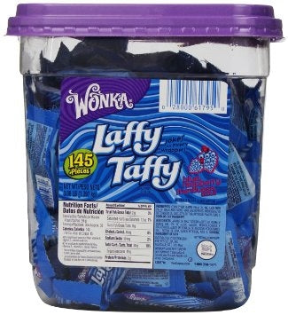 Laffy Taffy Blue Raspberry - 145/jar – The Wholesale Candy Shop