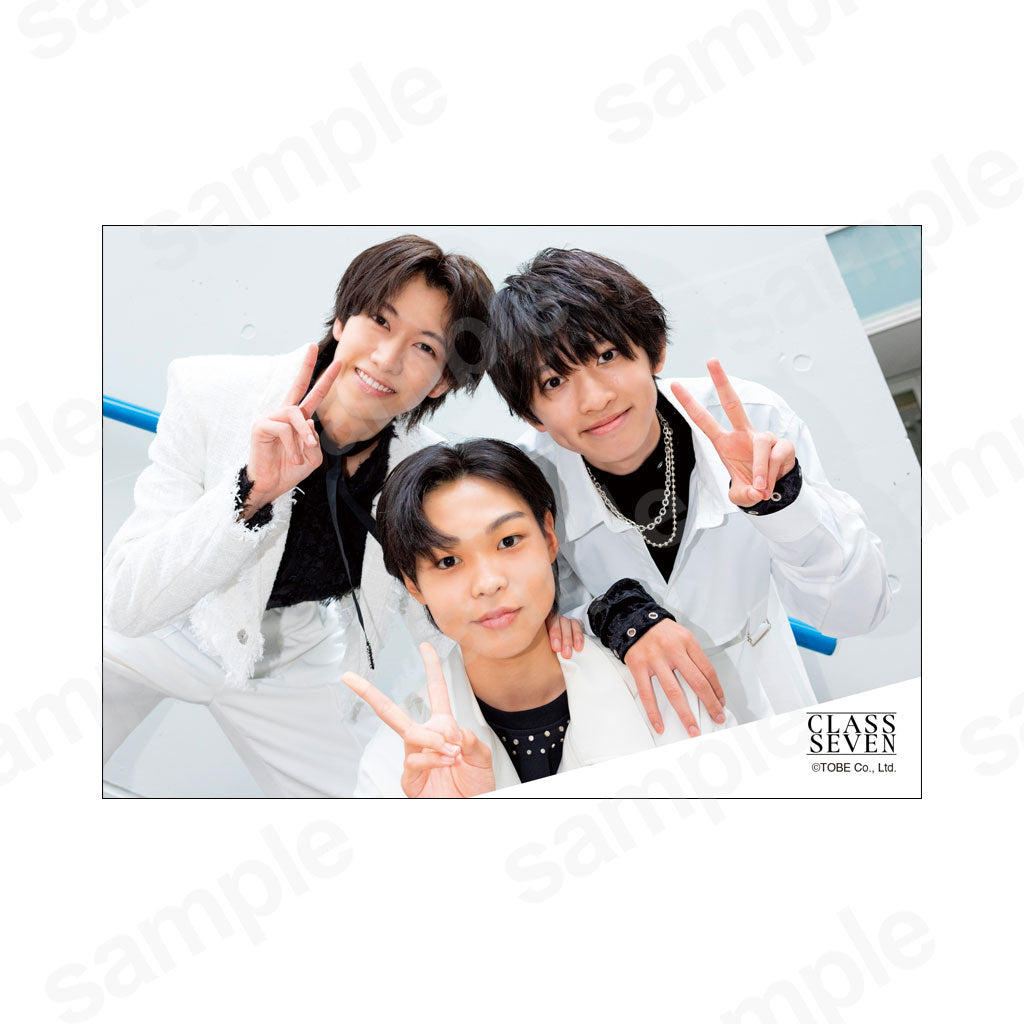 アーティストオリジナルフォト5／CLASS SEVEN | TOBE OFFICIAL STORE