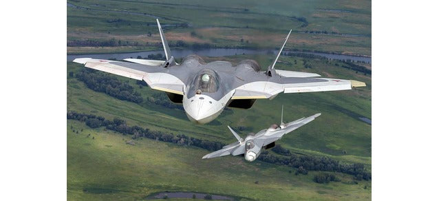 Herpa Wings スホーイ T-50 (SU-57) プロトタイプ 「White Shark」 055