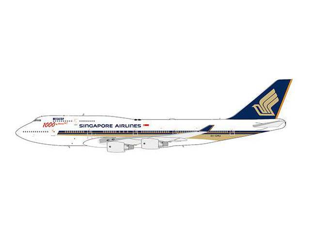 JC Wings 【予約商品】747-400 シンガポール航空 特別塗装 「1000機目
