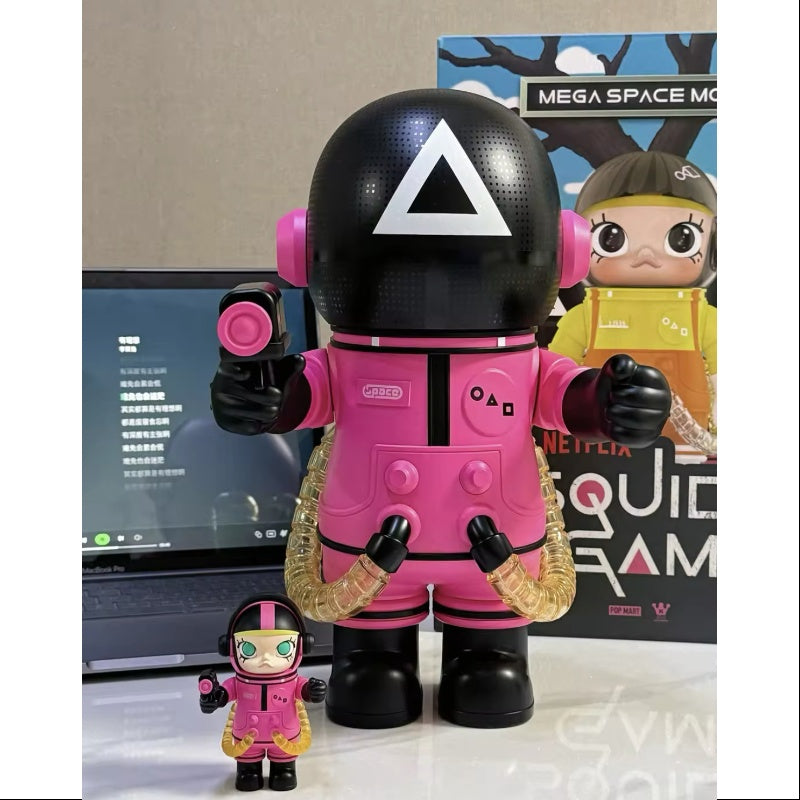 MEGA SPACE MOLLY 400%+100% Squid Game Pink 2024 Limited – TOYSEZ