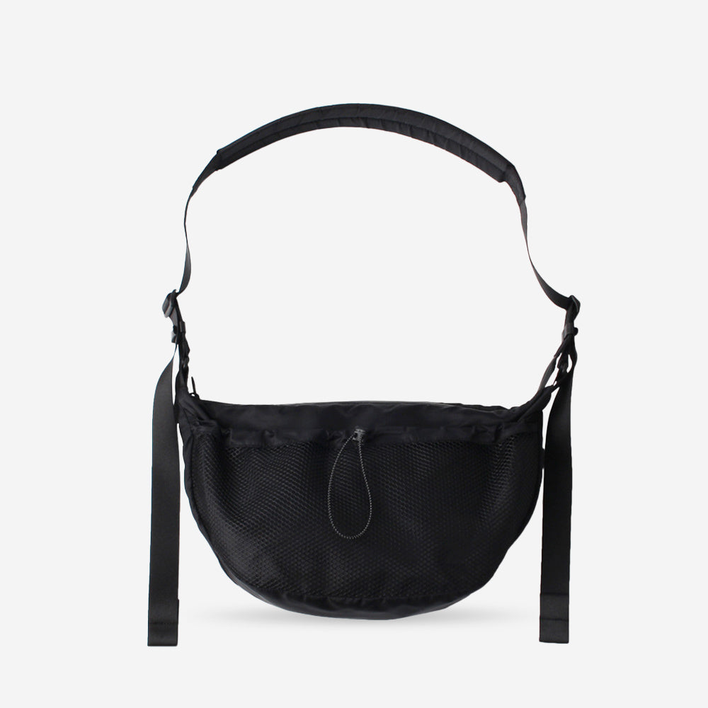 PORTLA メッシュ切り替えミニショルダーバッグ