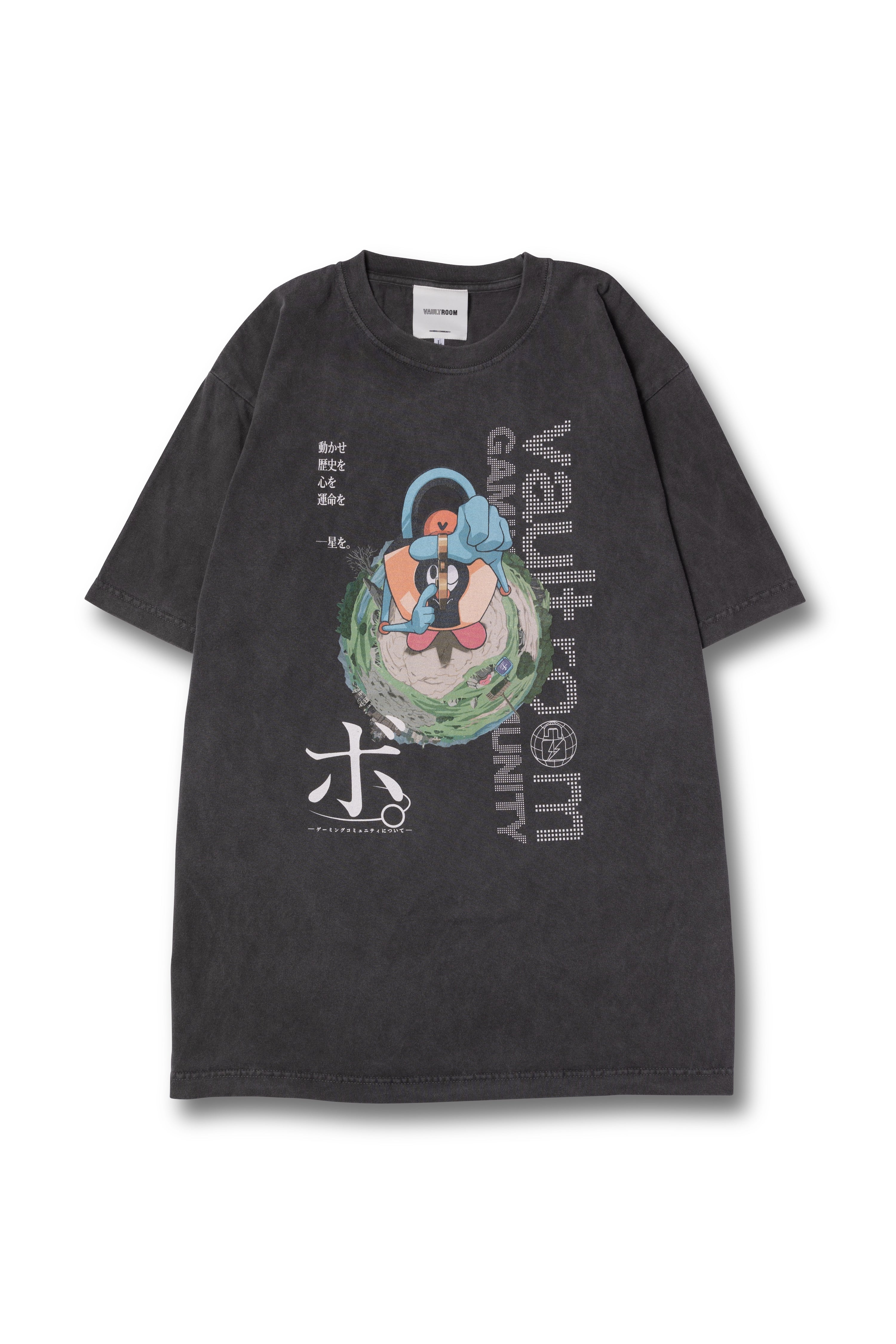 BO. TEE / CHARCOAL – VAULTROOM