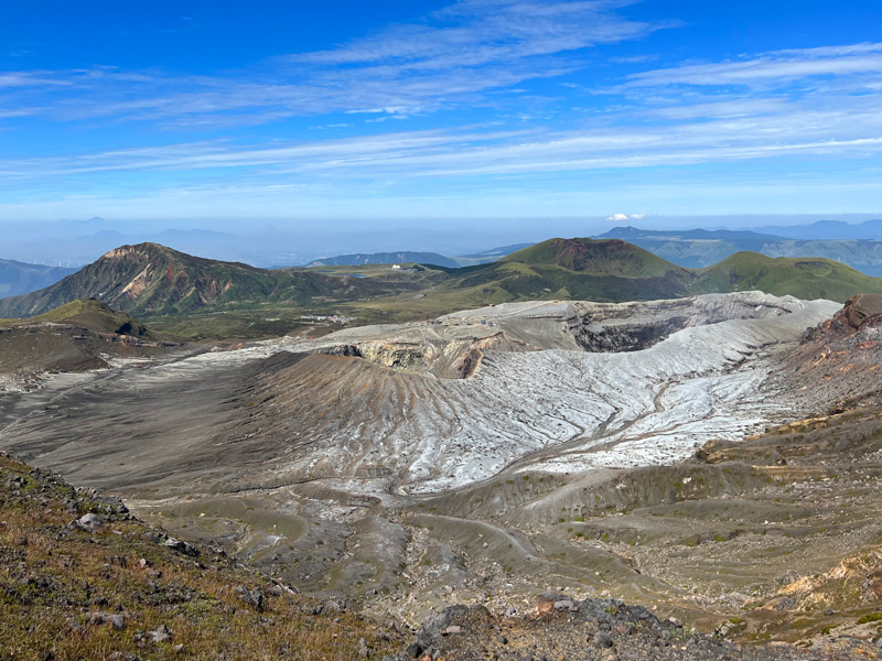 阿蘇 中岳・高岳