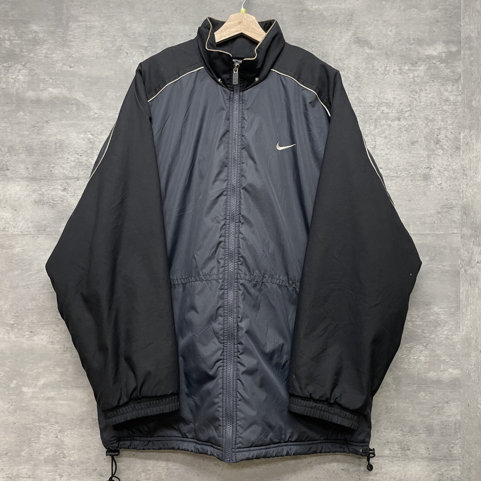 90s vintage NIKE 古着 ビンテージ ナイキ ナイロンジャケット 裾絞り