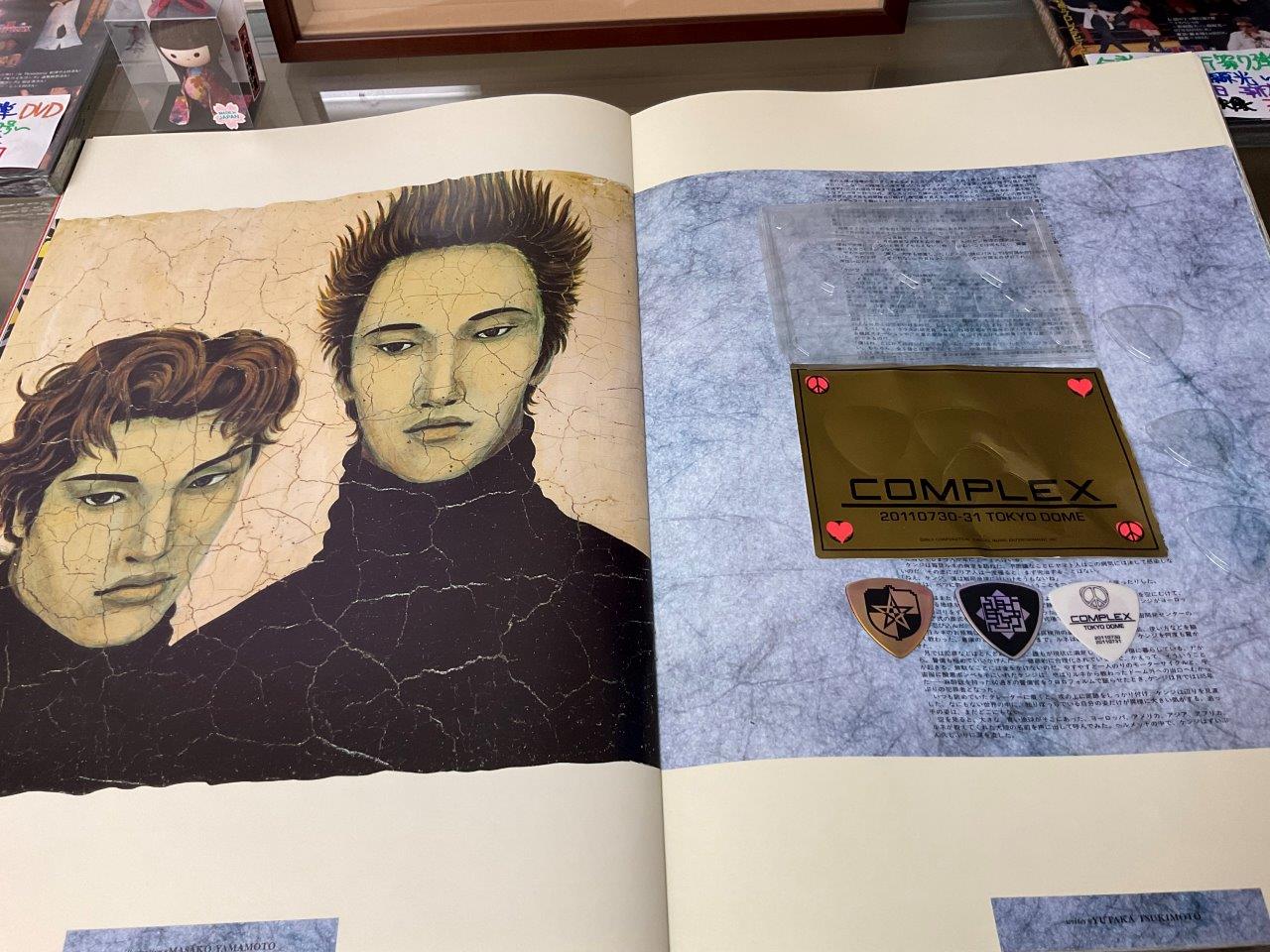 COMPLEX 20110730-31 ピックセット 日本一心、ROMANTIC1990 カセット