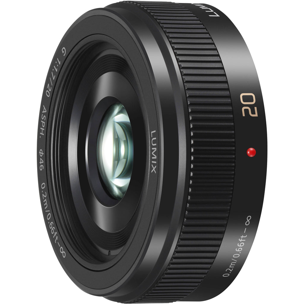 LUMIX G 20mm f/1.7 II ASPH. Lens (Black) India – Tanotis