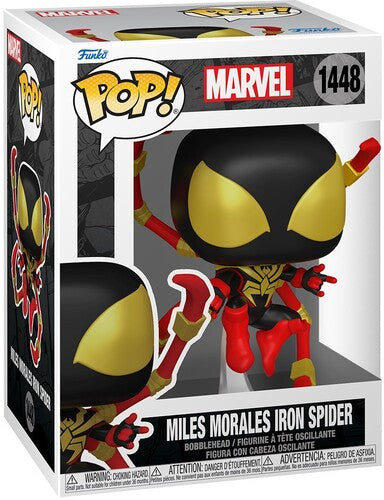 Marvel - Miles Iron Spider #1448 - Funko Pop! Vinyl Figure – Tall