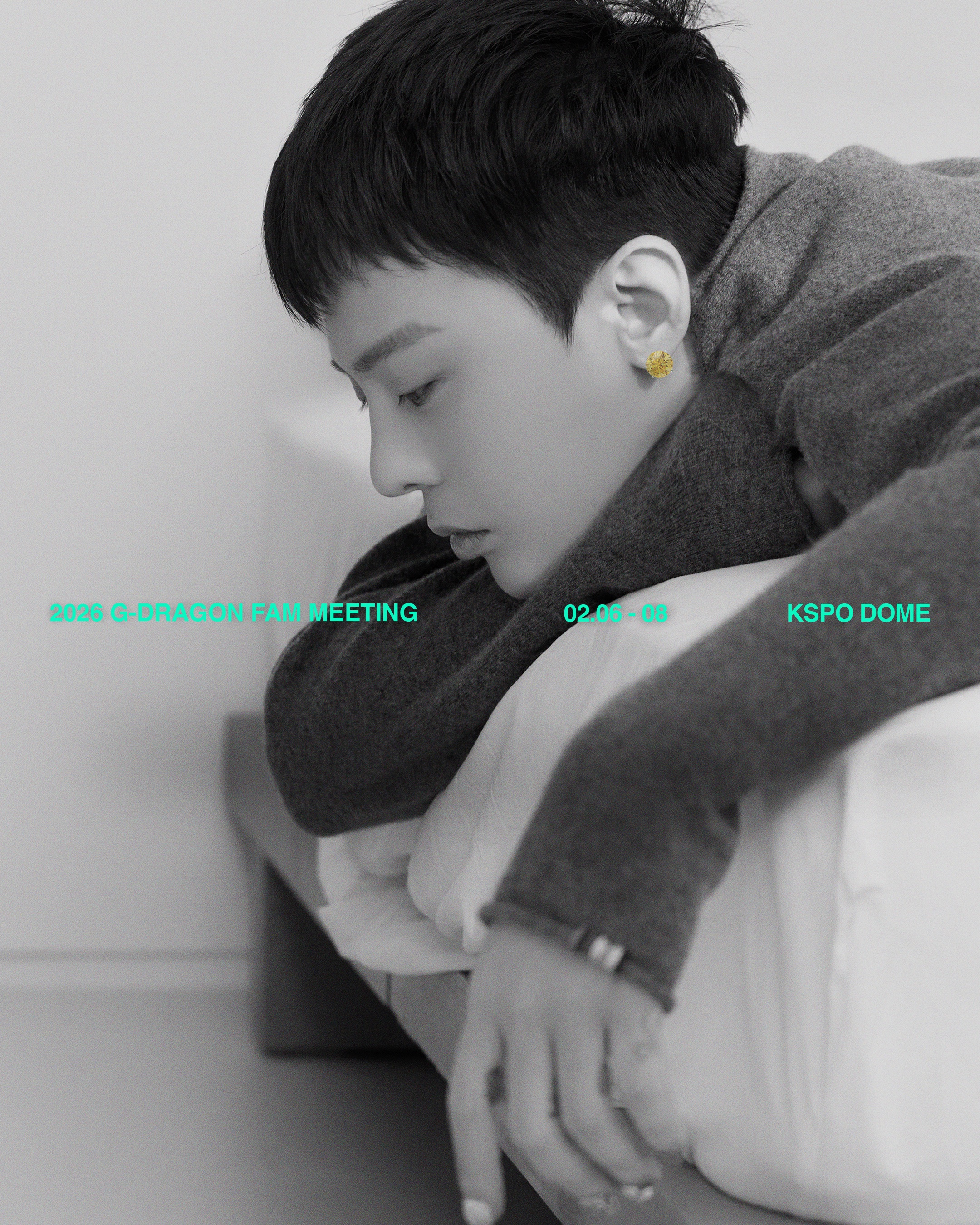 G-DRAGONファンミ-2026年2月6日～8日KSPO DOME| 韓国K-POPのコンサート