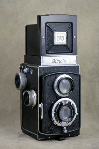 Minolta flex 二眼レフカメラ【説明書付き】 Minolta flex 二眼レフ