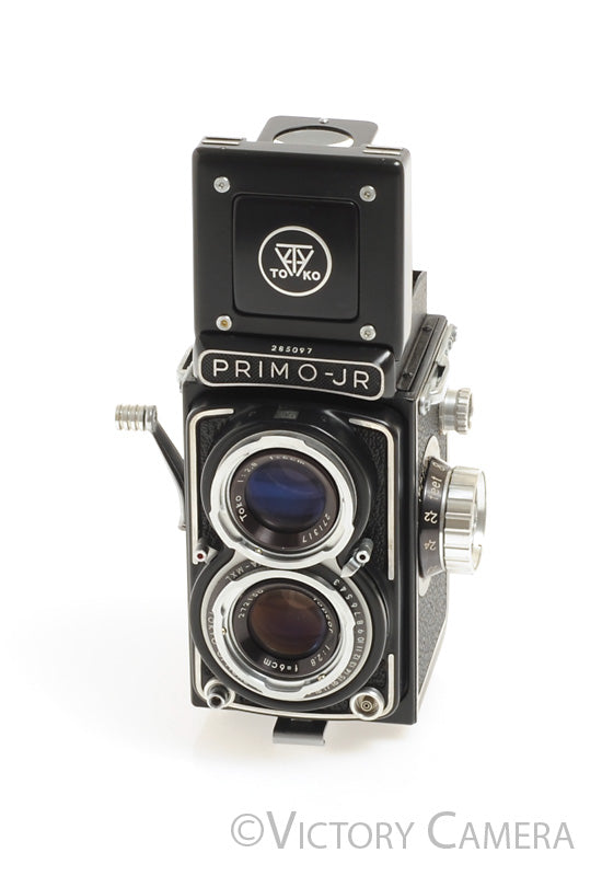 Tokyo Primo JR 4x4 Twin Lens TLR Film Camera w/ Case [EXC]