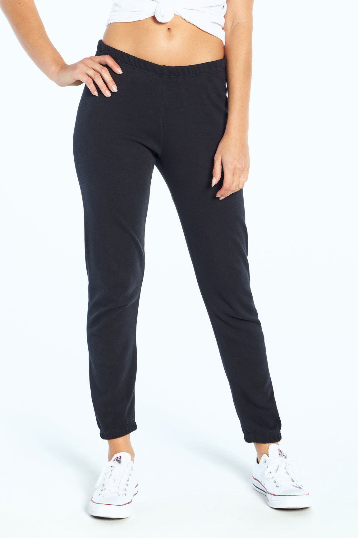Knox Pants | Jet Black Poly Dye – Wildfox Couture