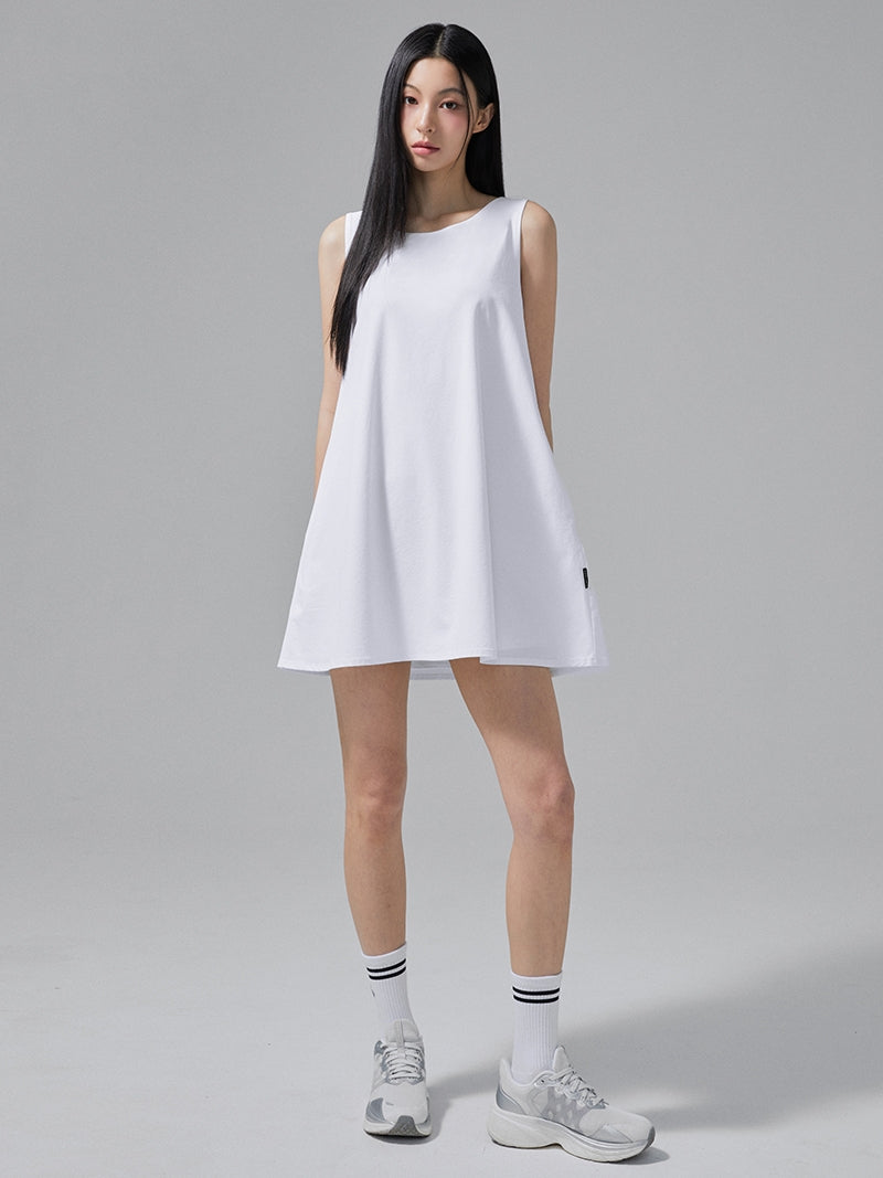 ライトウーブン 2WAYネック ワンピース