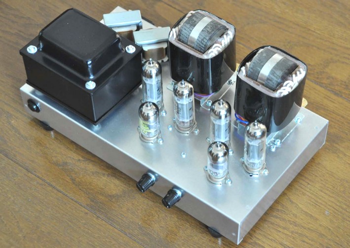 6BQ5 クロスシャントプッシュプルアンプ