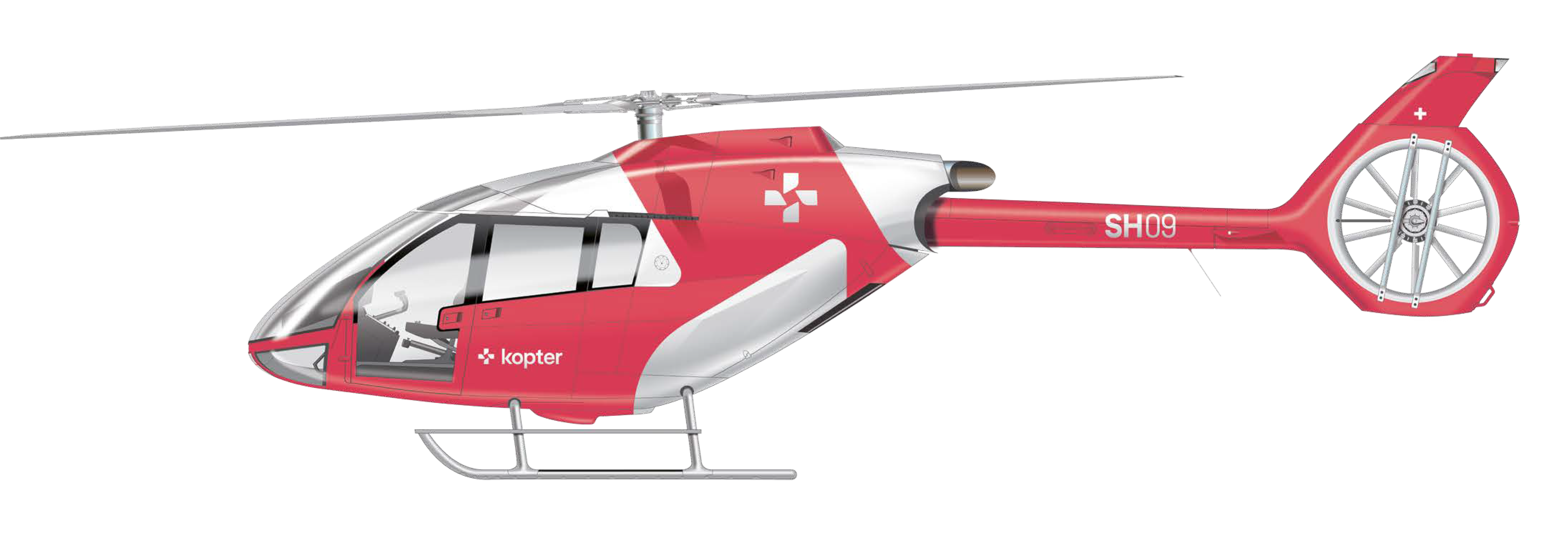 至高の最新型ヘリコプター K O P T E R - S H 0 9 予約開始 - エアロ