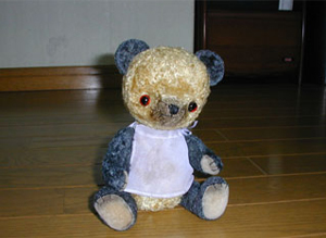 テディベア やぐちせいこさんと大場陽子さん 桐たんす（桐箪笥，桐