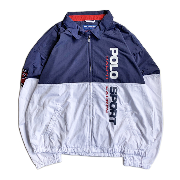 Polo Tennis ラルフローレンナイロンジャケット1993スウィングトップ